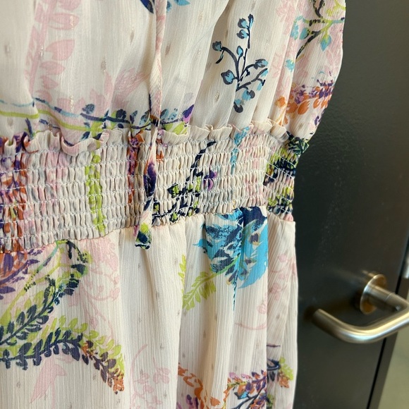 Autres Filles 1X midi Floral Print Women's Dress EUC - Picture 8 of 16